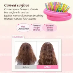 Rainbow Volume S Brush Compact Black