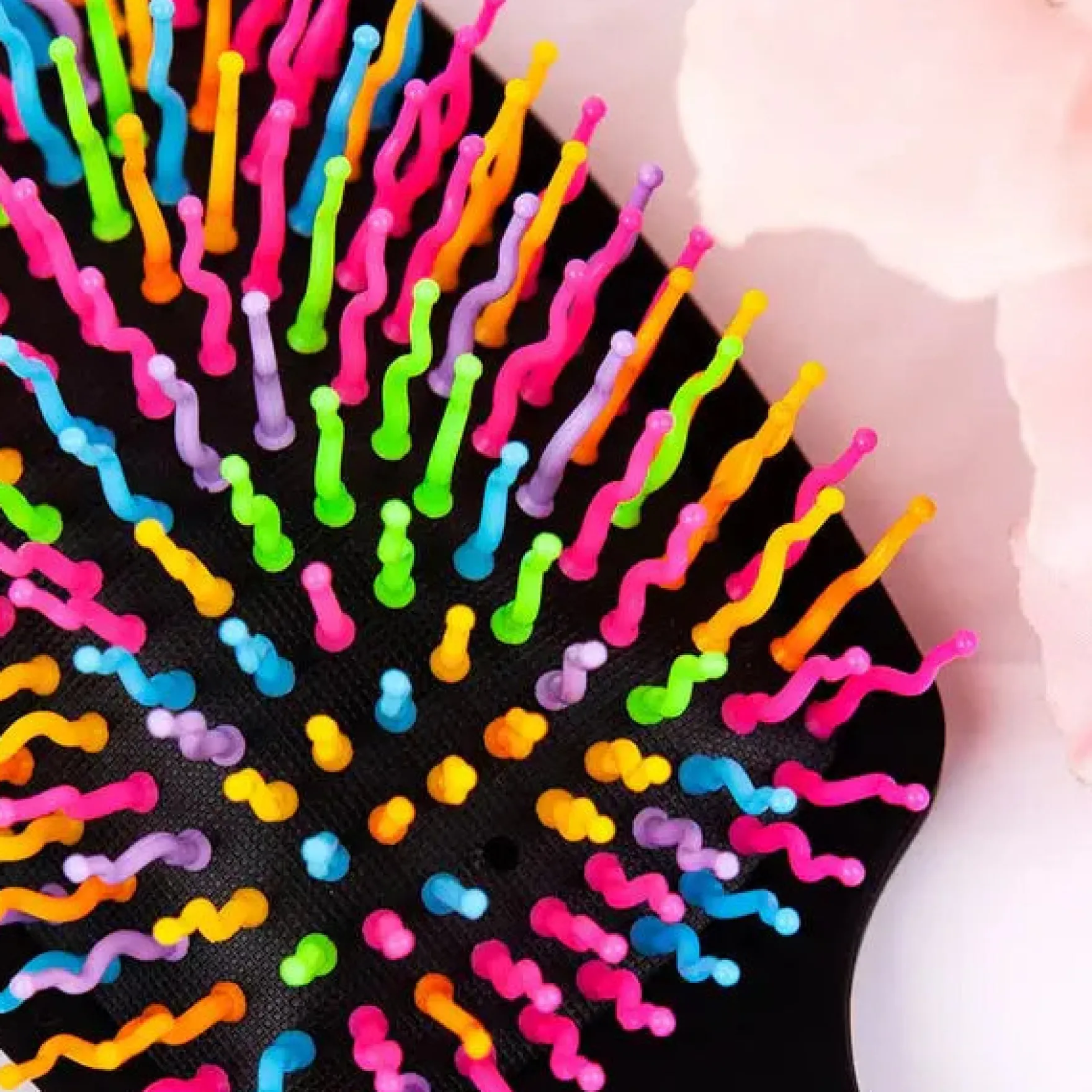 Rainbow Volume S Paddle Brush Black