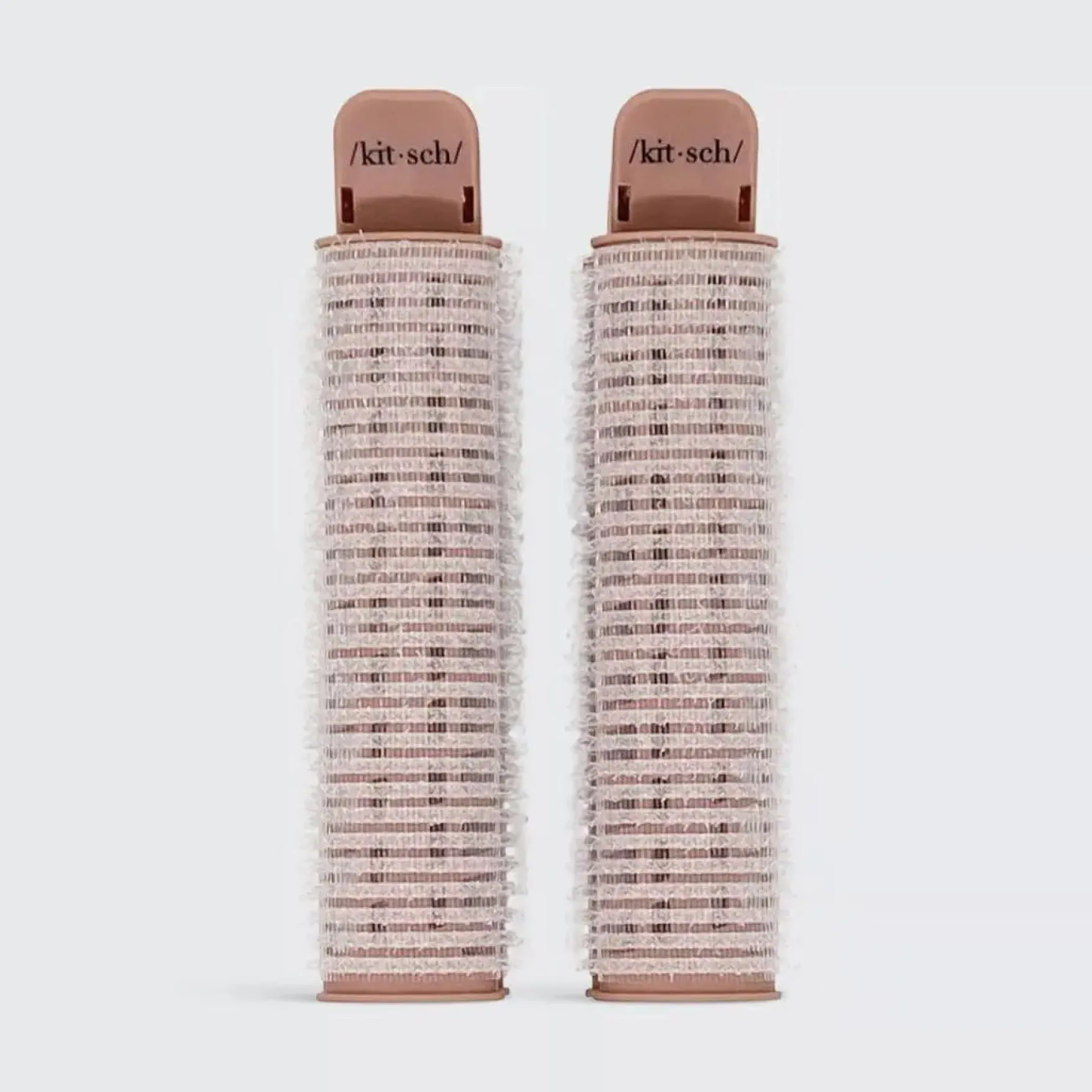 Recycled Plastic Volumizing Roller Clips Terracotta