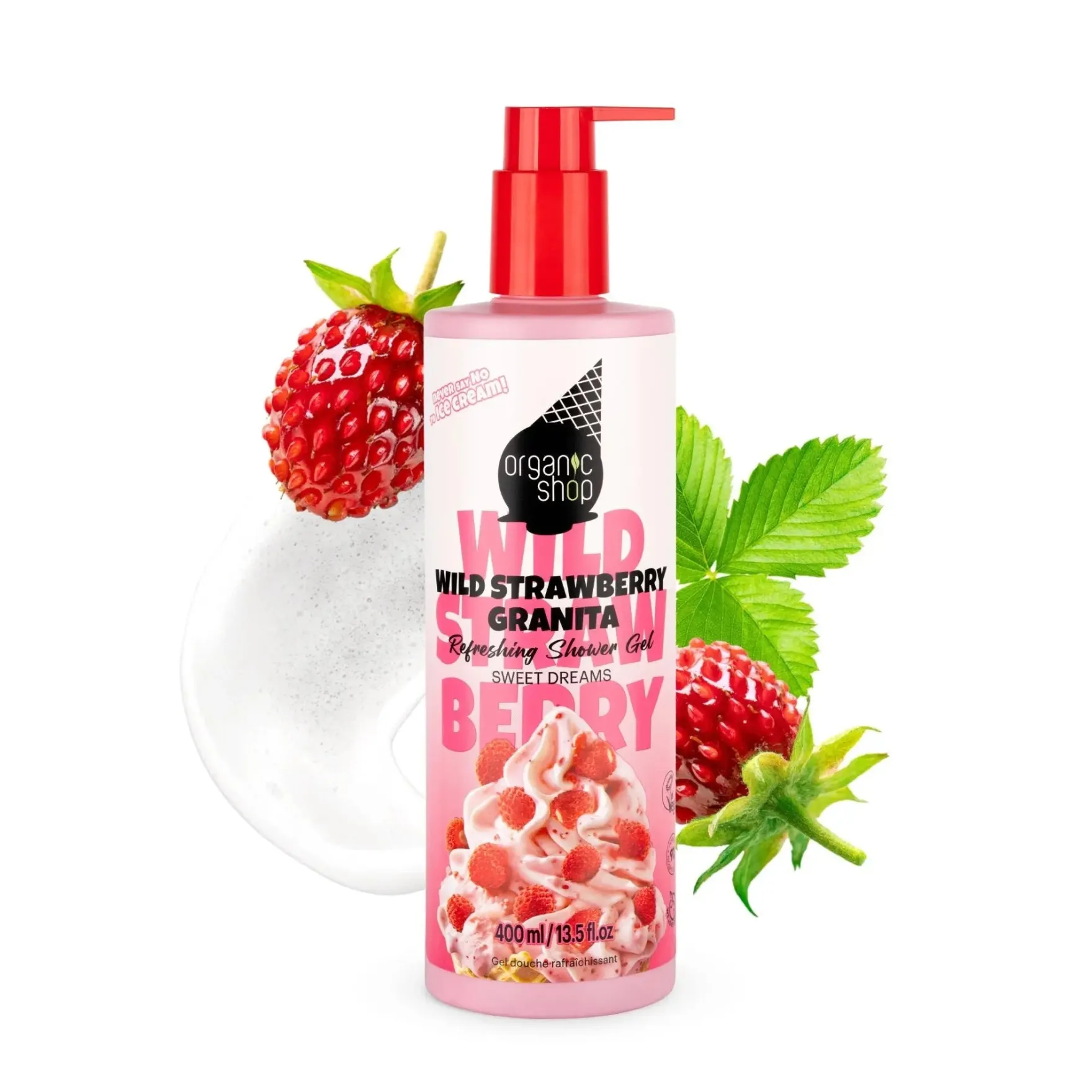 Refreshing Shower Gel Wild Strawberry Granita