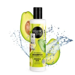 Repairing Shampoo for Damaged Hair Avocado and Olive