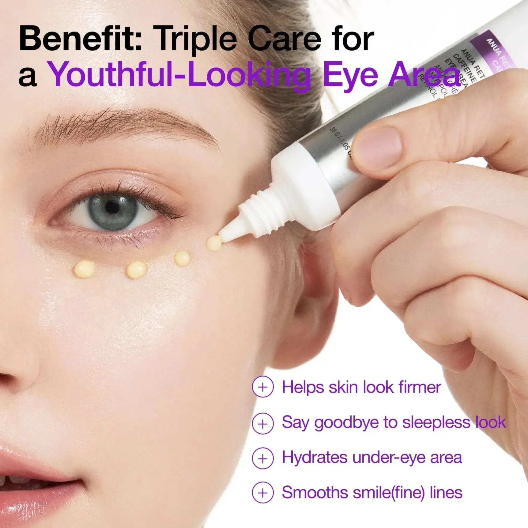 Retinol 0.1 Caffeine Revitalizing Eye Cream