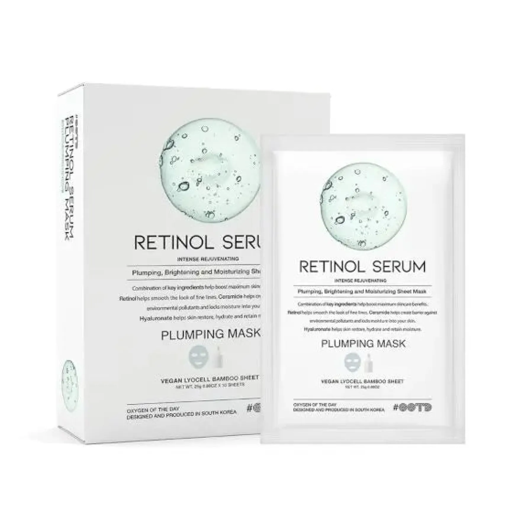 Retinol Serum Plumping Mask