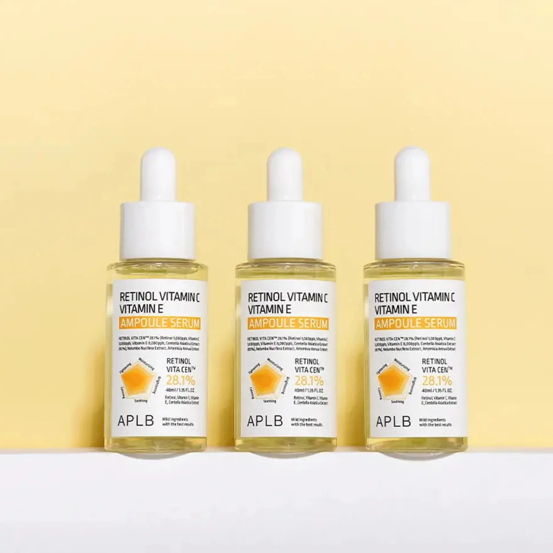 Retinol Vitamin C Vitamin E Ampoule Serum