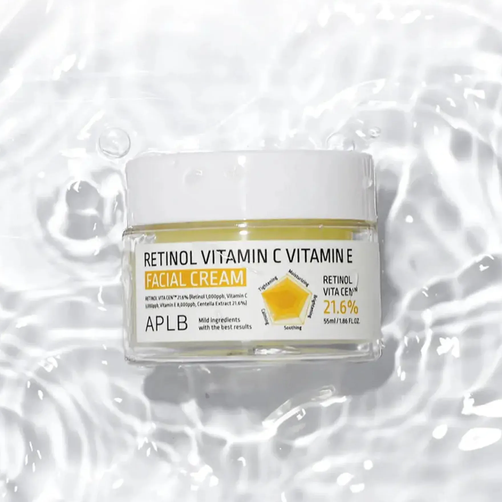Retinol Vitamin C Vitamin E Facial Cream