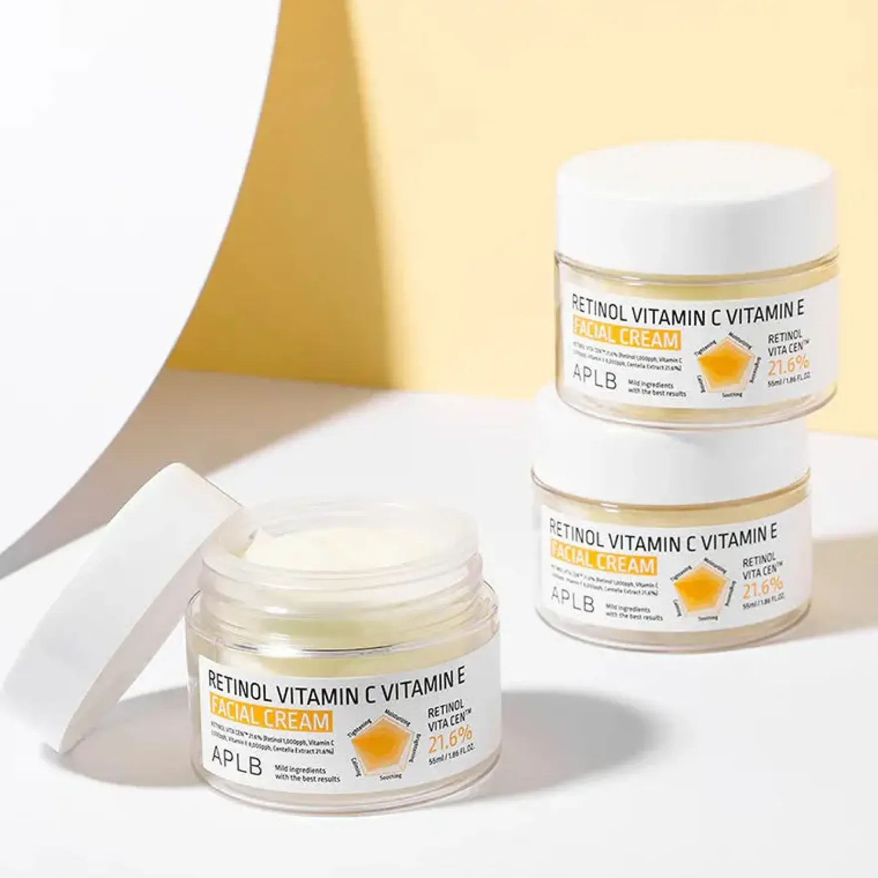 Retinol Vitamin C Vitamin E Facial Cream