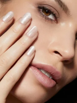 Reusable Pop-On Manicure Pops For Champagne Velvet Round