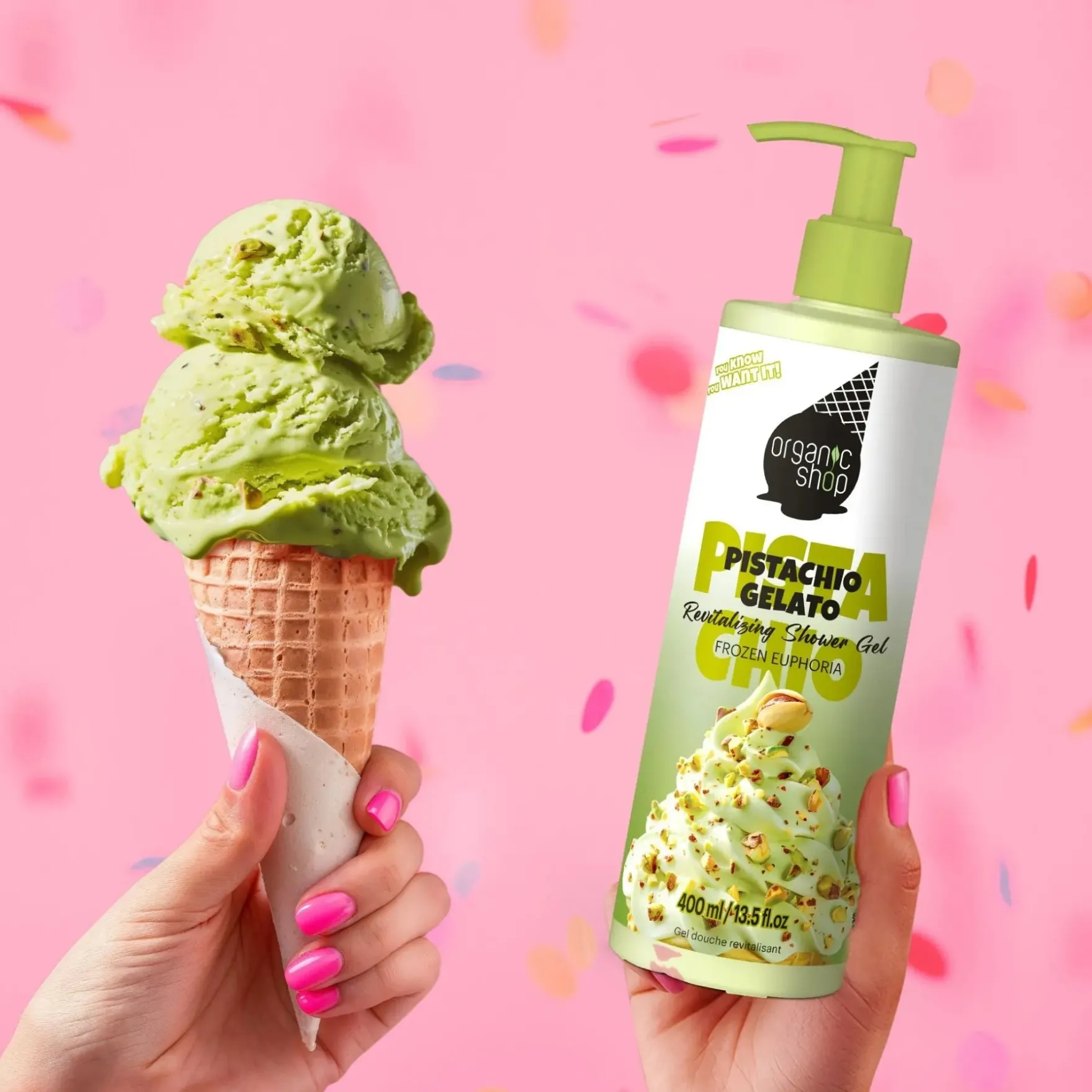 Revitalizing Shower Gel Pistachio Gelato