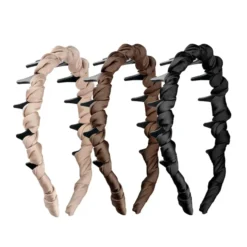 Ribbon Zig Zag Headbands 3 Pack