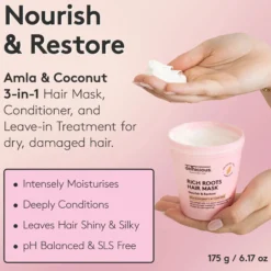 Rich Roots 3-in-1 Nourishing Hair Mask Amla & Coconut
