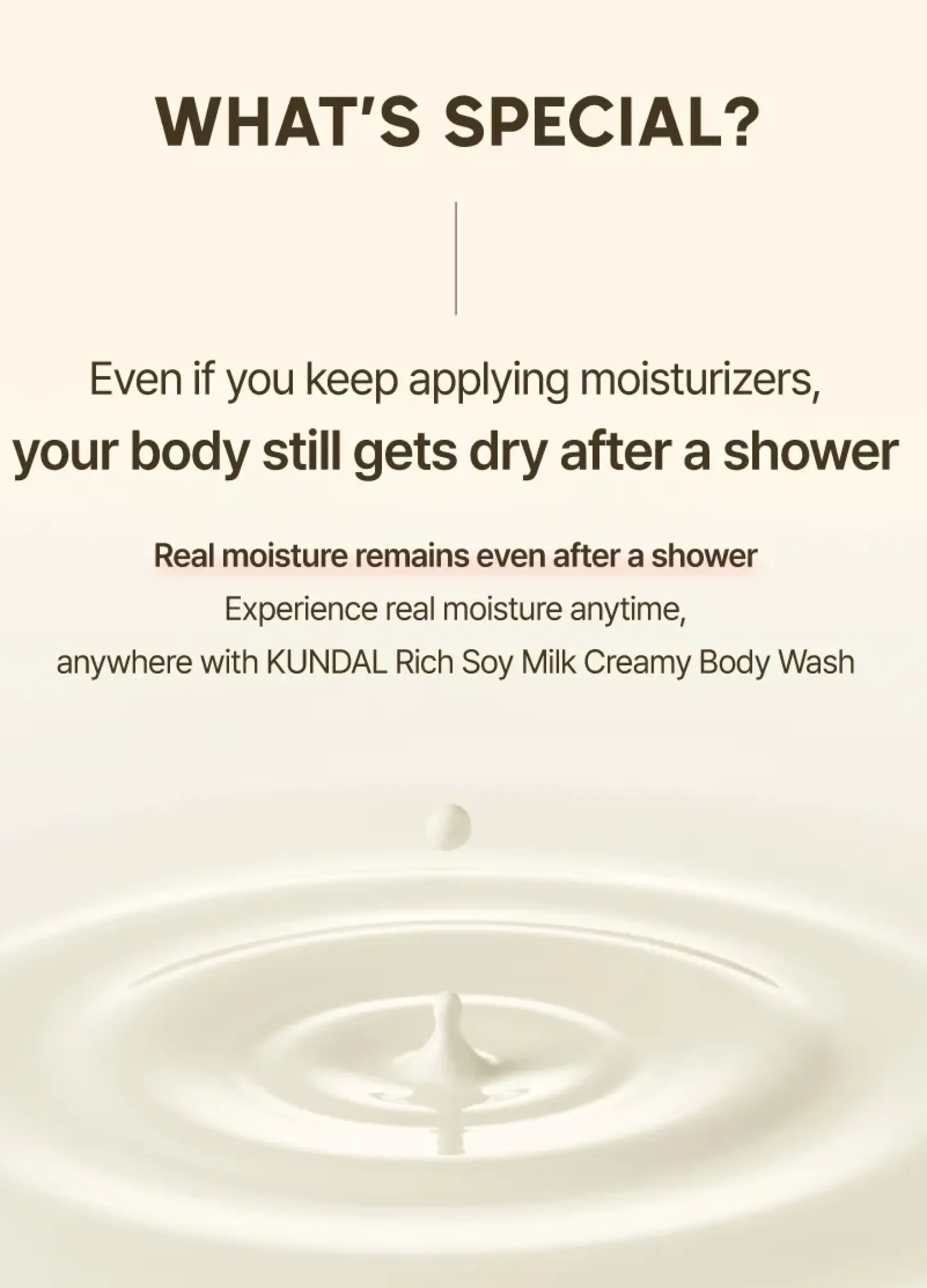 Rich Soymilk Body Wash Mellow Vanilla