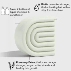 Rosemary & Biotin Volumizing Solid Conditioner Bar