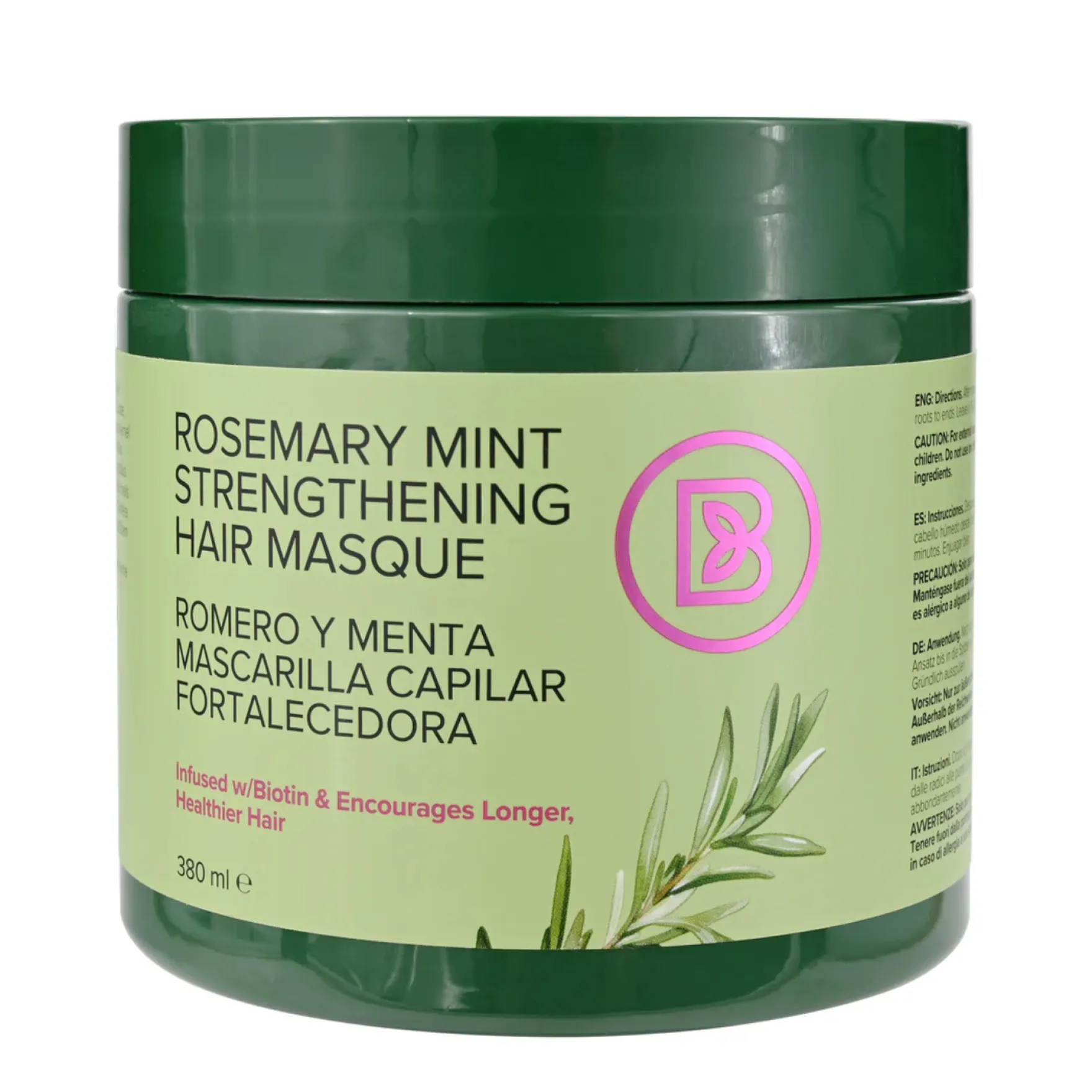 Rosemary Mint Strengthening Hair Masque