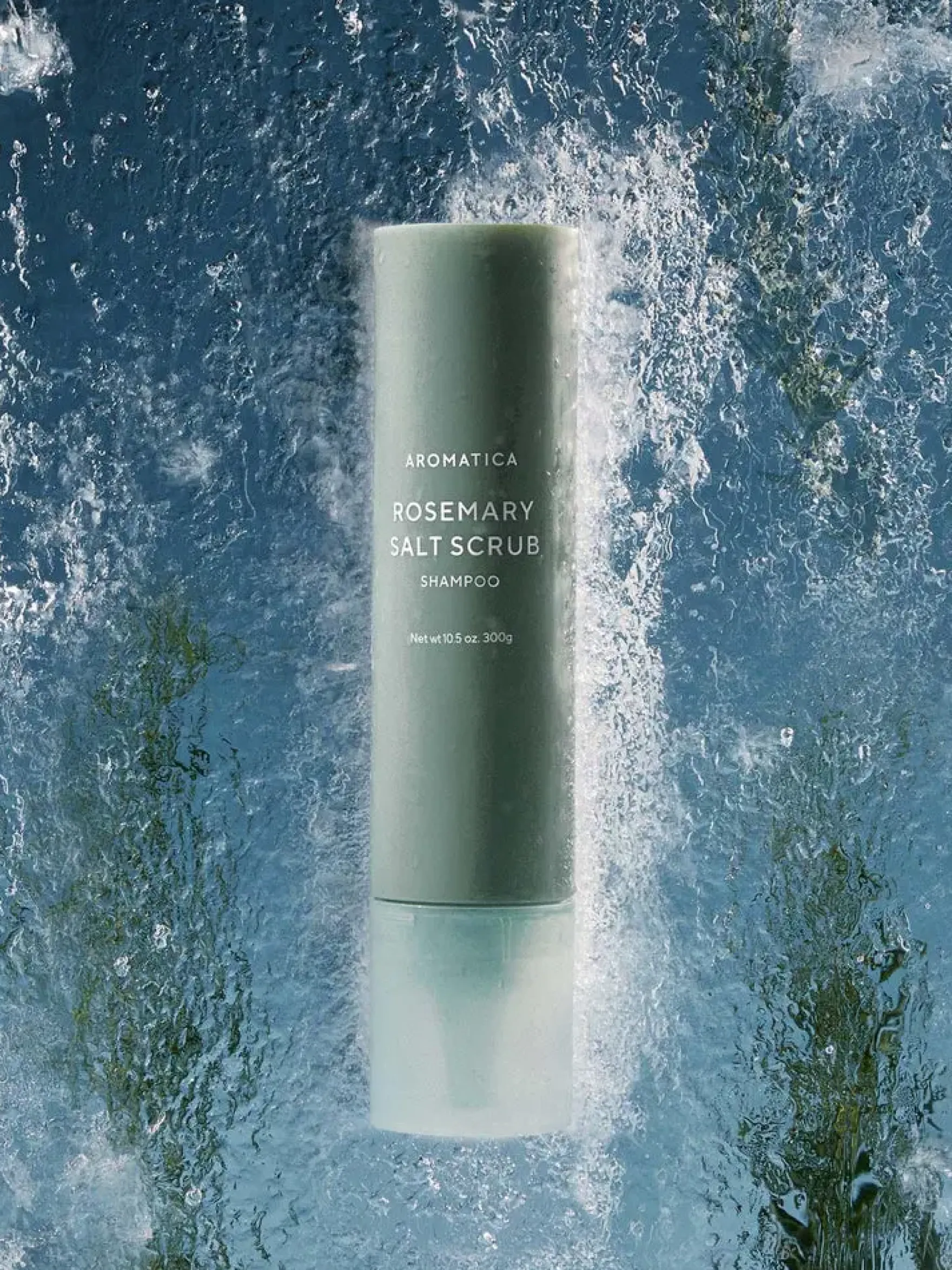 Rosemary Salt Scrub Shampoo
