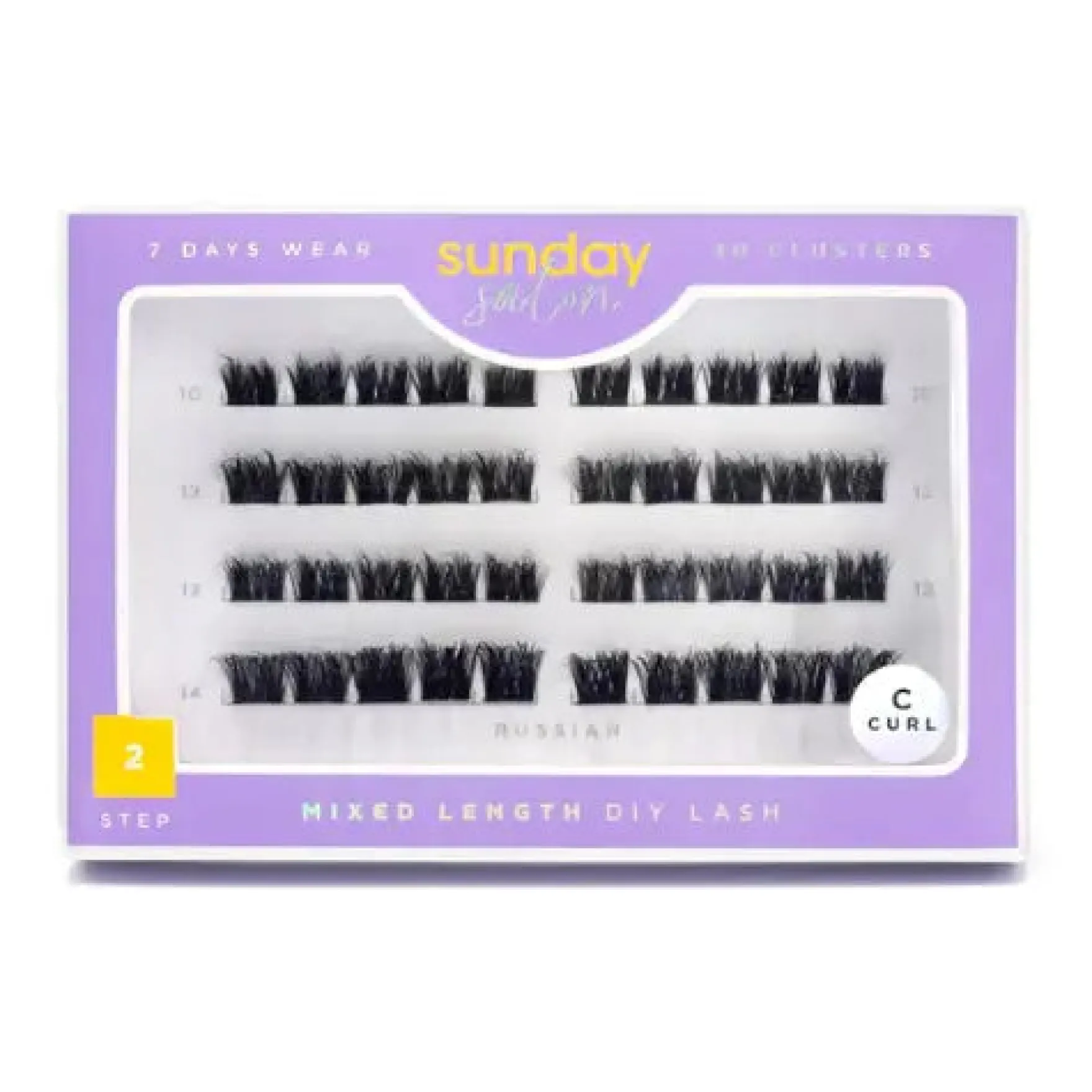 Russian DIY Cluster Lashes