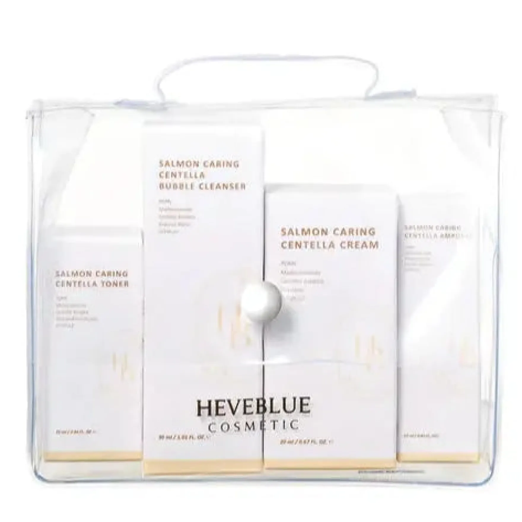 Salmon Caring Centella Special Travel Kit Bag Set
