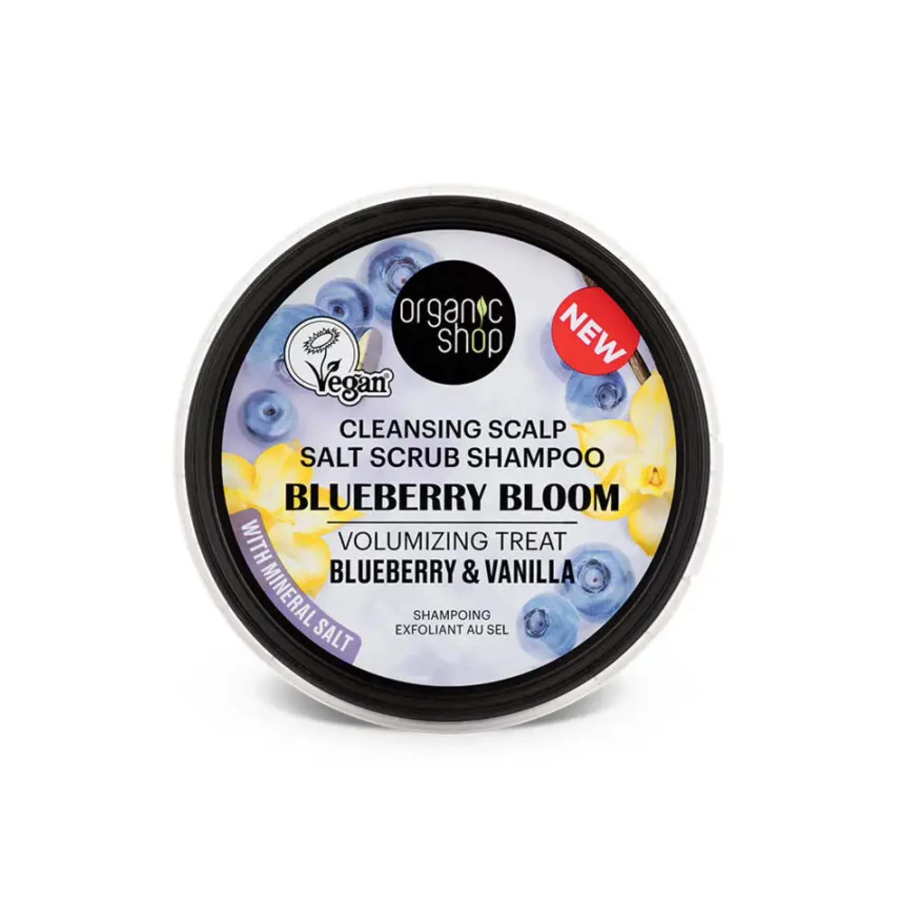 Salt Scrub Shampoo Blueberry Bloom