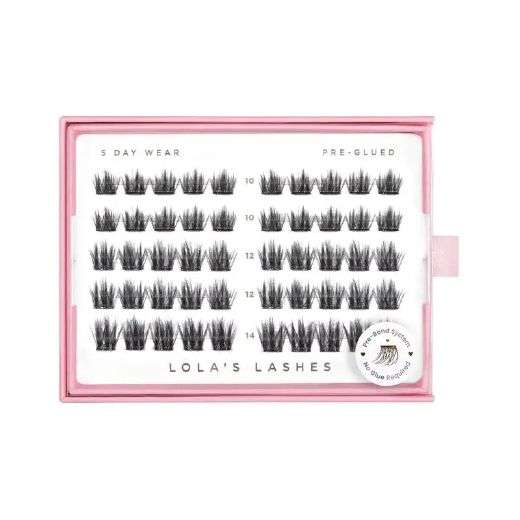 Satin Volume Pre-Glued Lashes