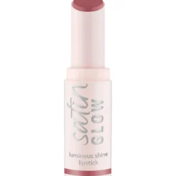 Satin Glow Luminous Shine Lipstick 03 Rose And Shine