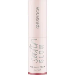 Satin Glow Luminous Shine Lipstick 03 Rose And Shine