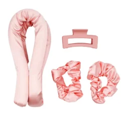 Satin Heatless Curls