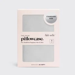 Satin Pillowcase Silver