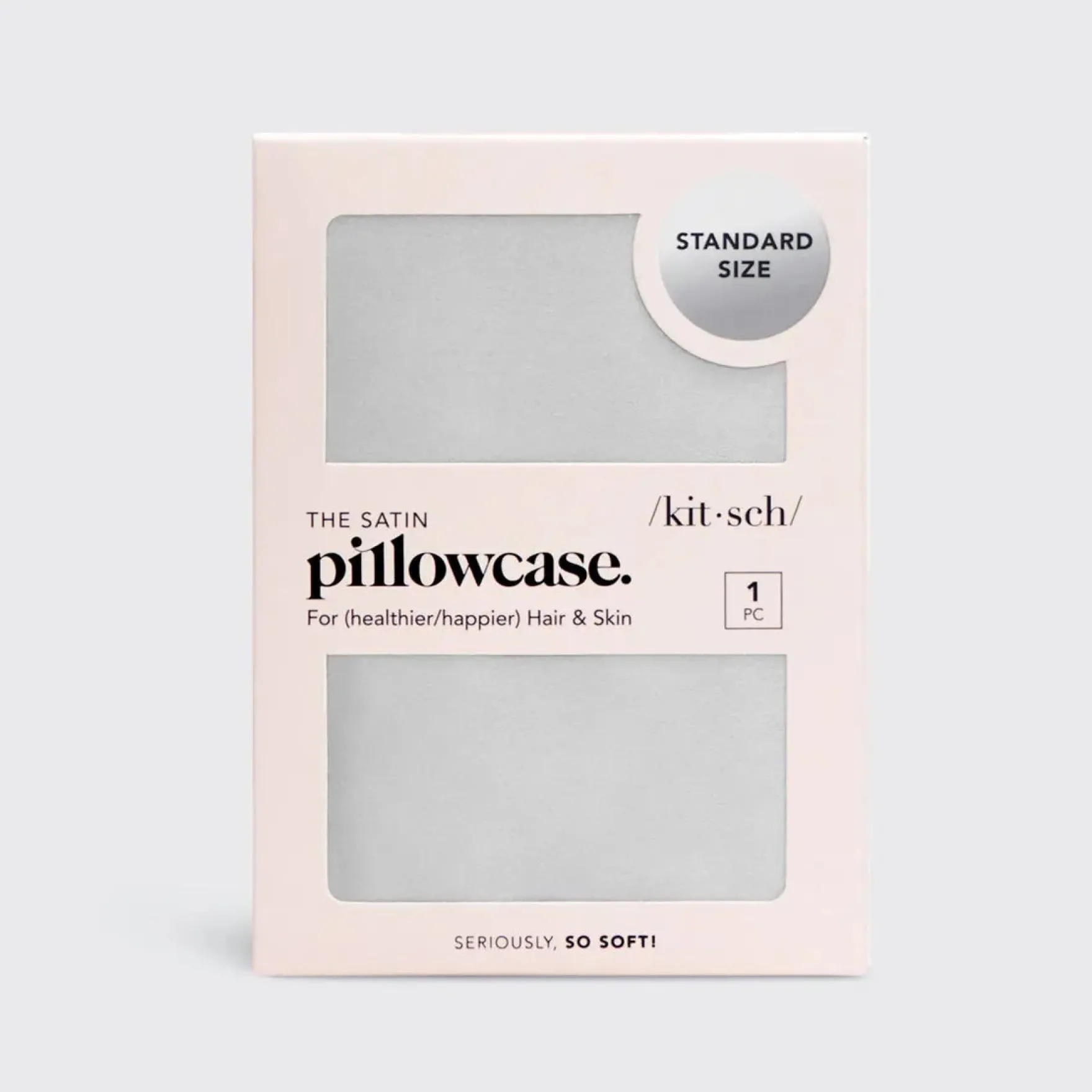 Satin Pillowcase Silver