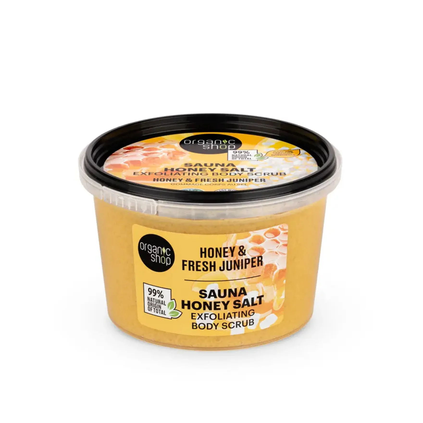 Sauna Honey Salt Exfoliating Body Scrub
