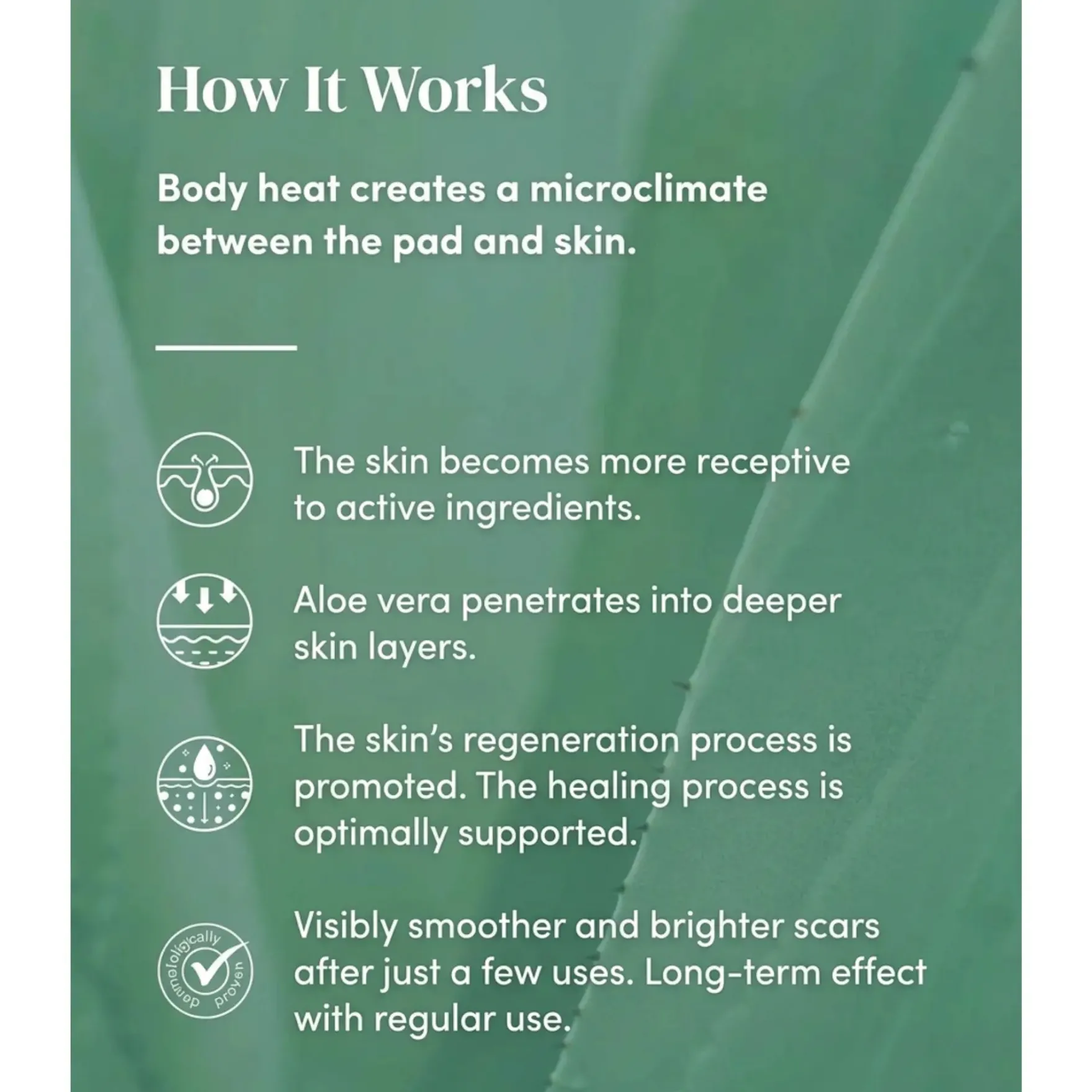 Scar Pads Aloe Vera