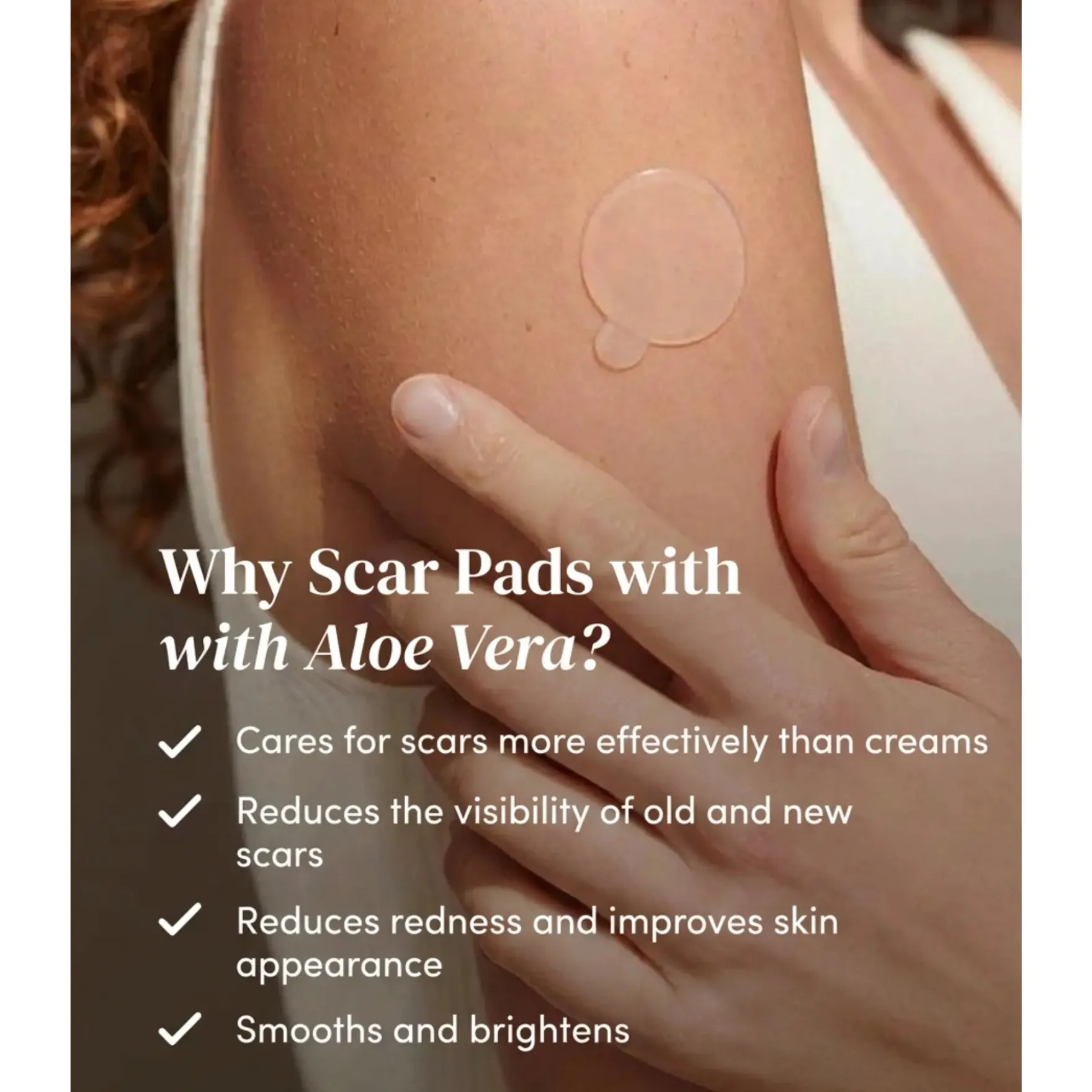 Scar Pads Aloe Vera Mini