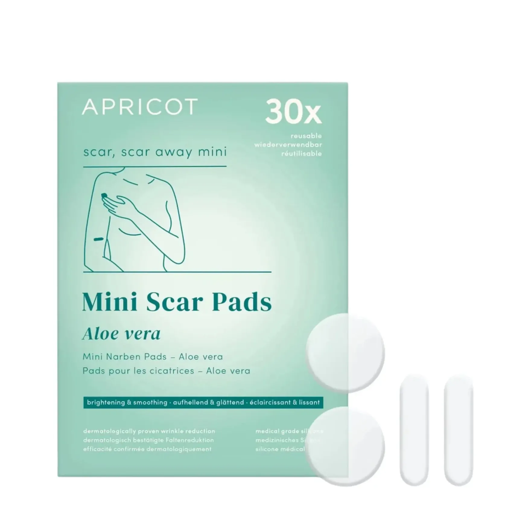 Scar Pads Aloe Vera Mini