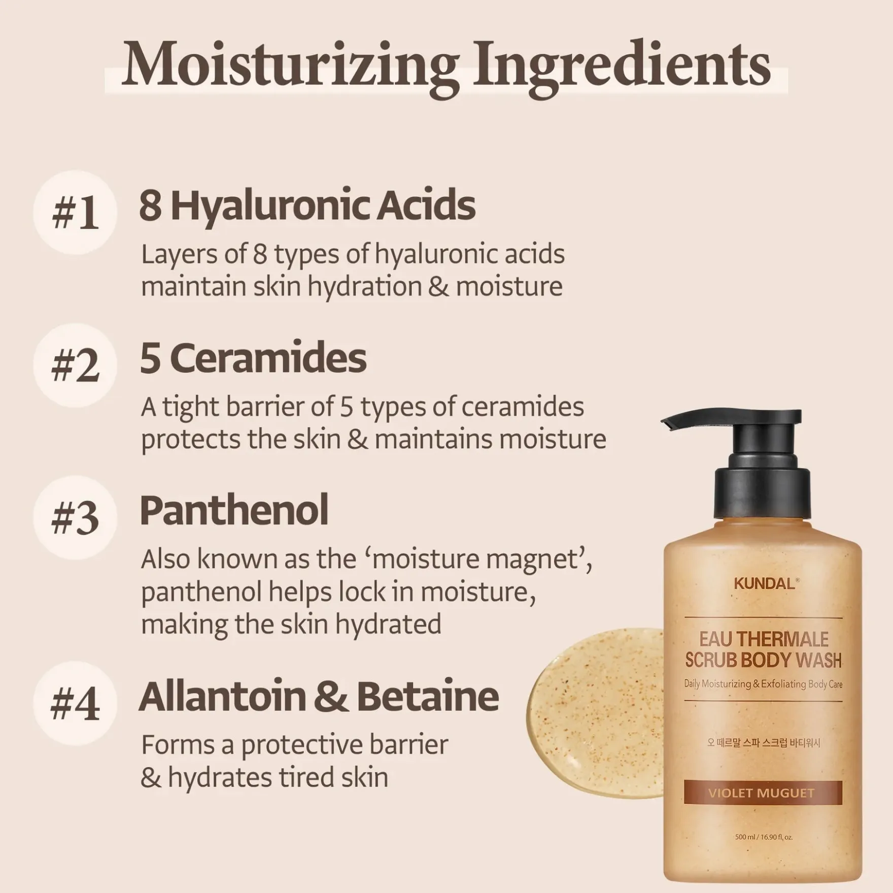 Scrub Body Wash Leather Iris
