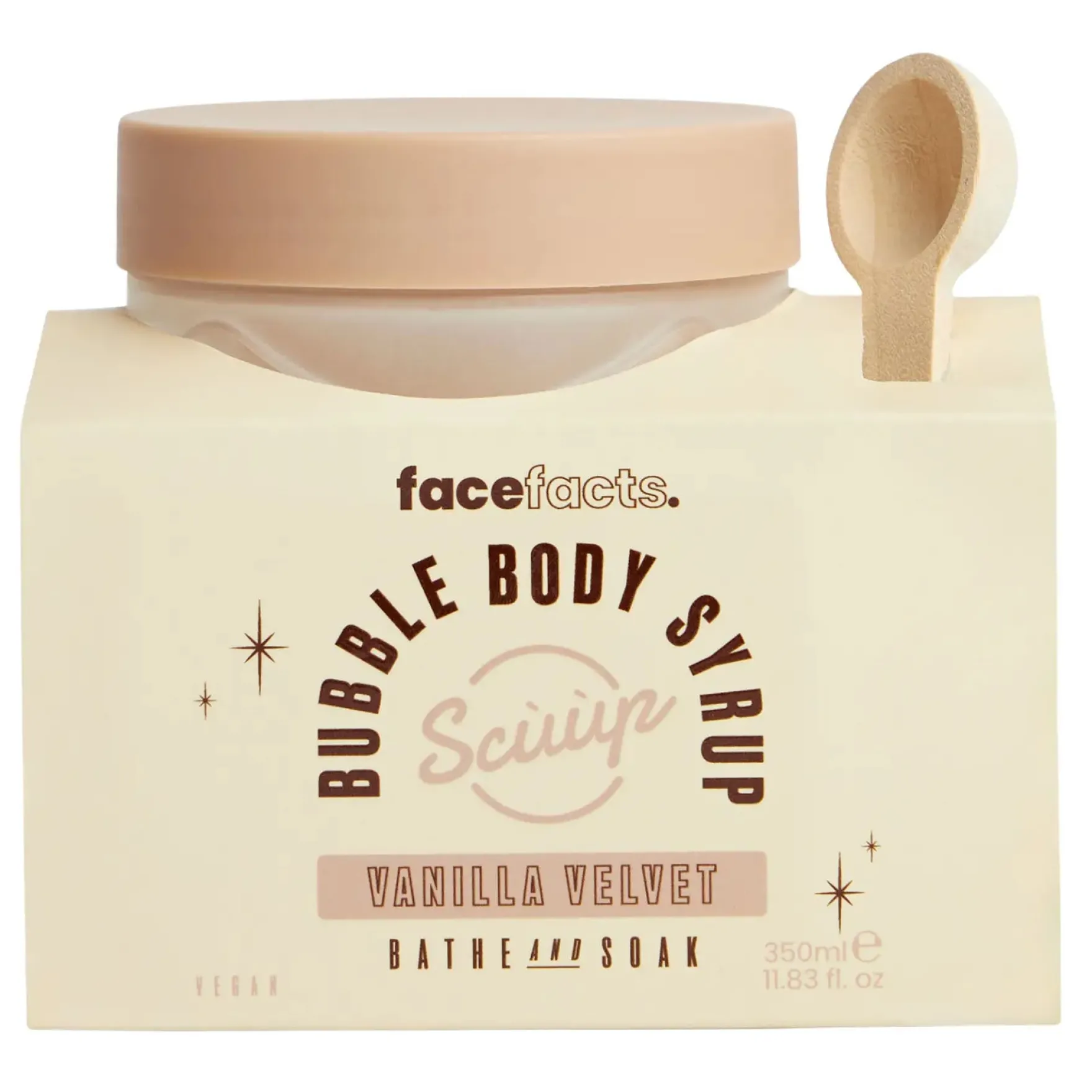 Scuup Bubble Body Syrup Vanilla Velvet