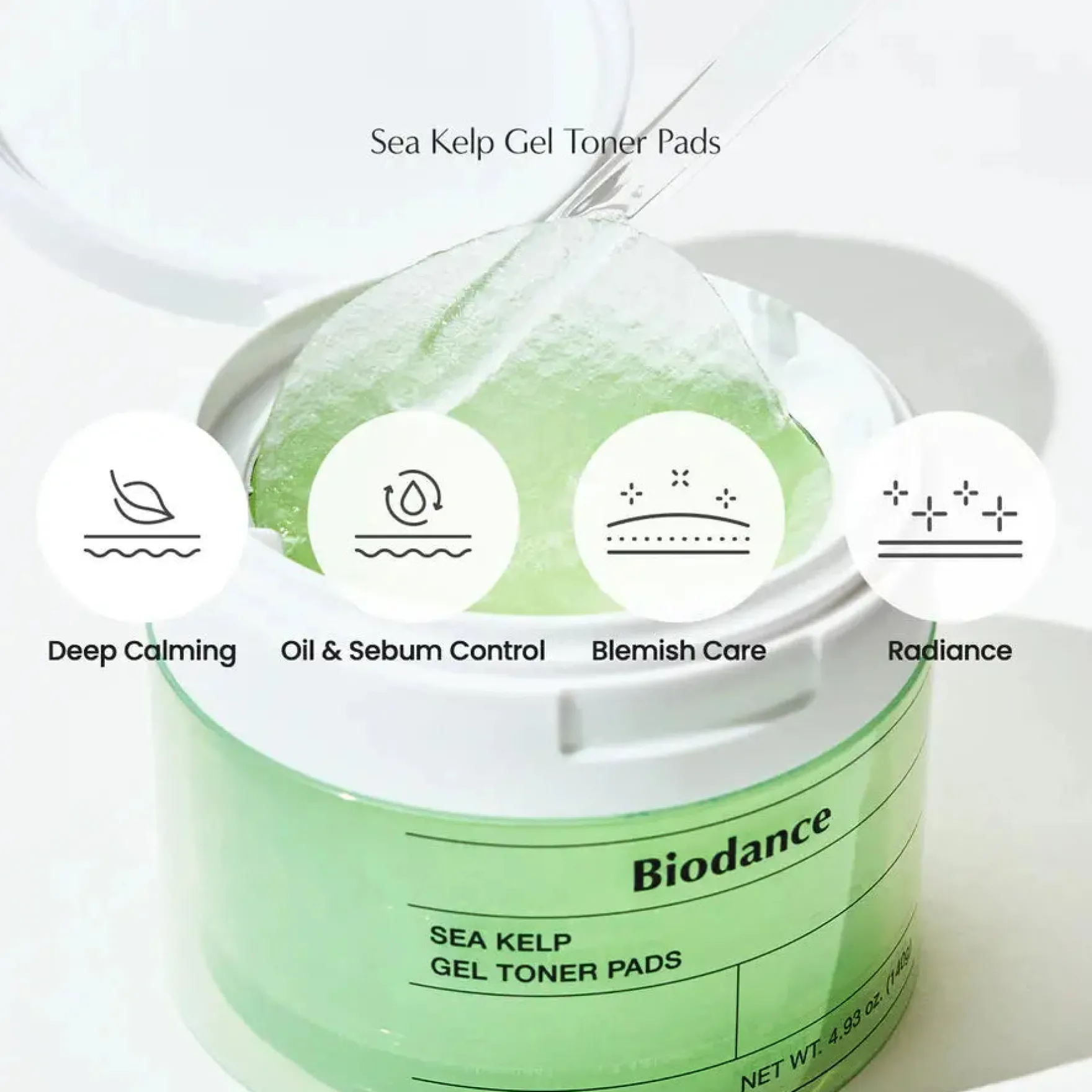 Sea Kelp Gel Toner Pads