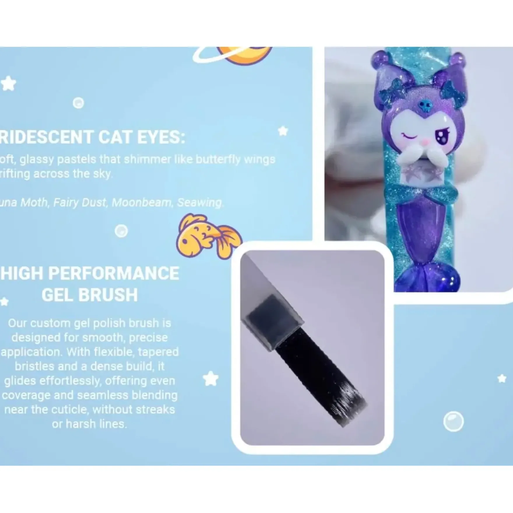 Sea x Sky Magnetic Cat Eye Gel Polish Deep Sea
