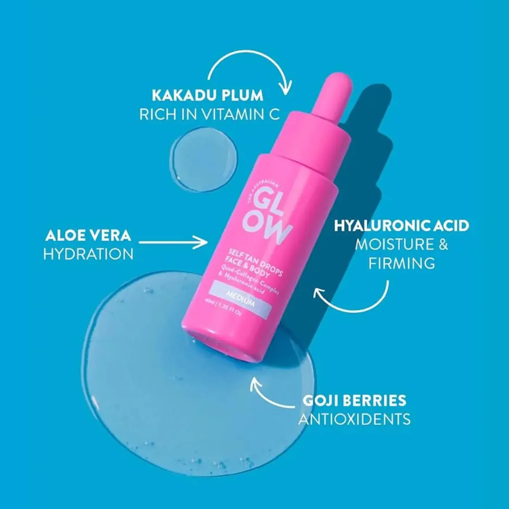 Self Tan Drops Dark