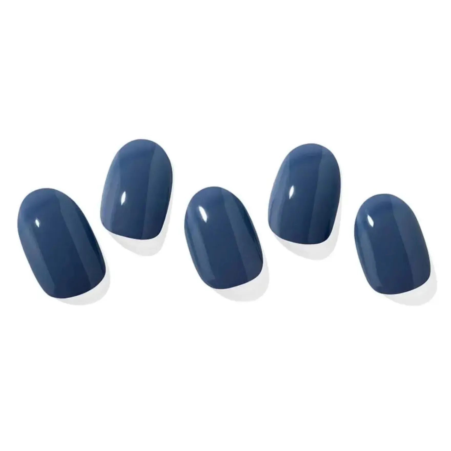 Semi Cured Gel Nail Strips N Cream Indigo