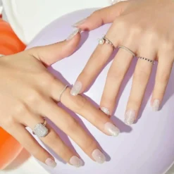 Semi Cured Gel Nail Strips N Dress Up