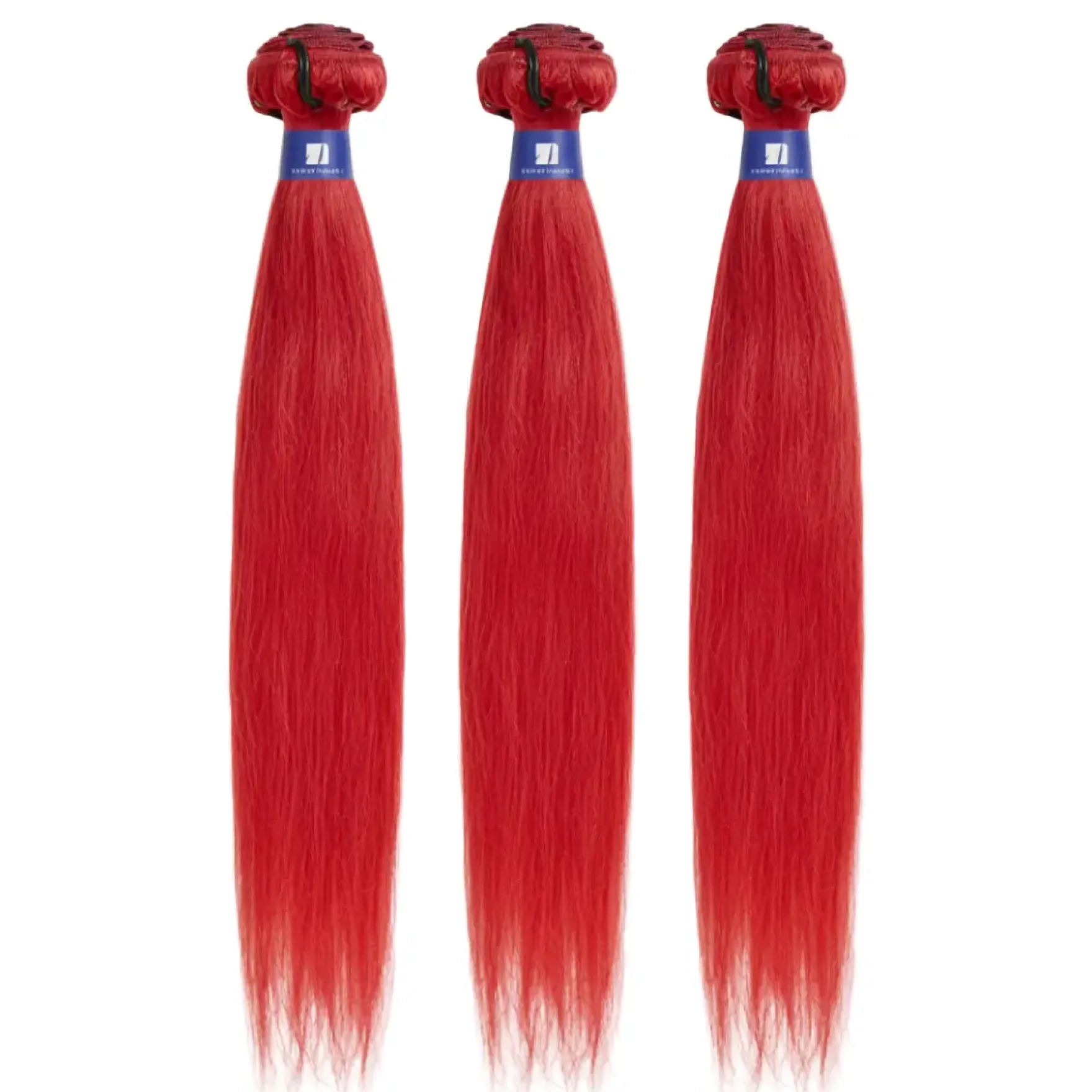 Sensationnel Pre-Stretched 24" Braiding Hair Red