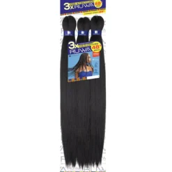 Sensationnel Pre-Stretched 24" Braiding Hair Red