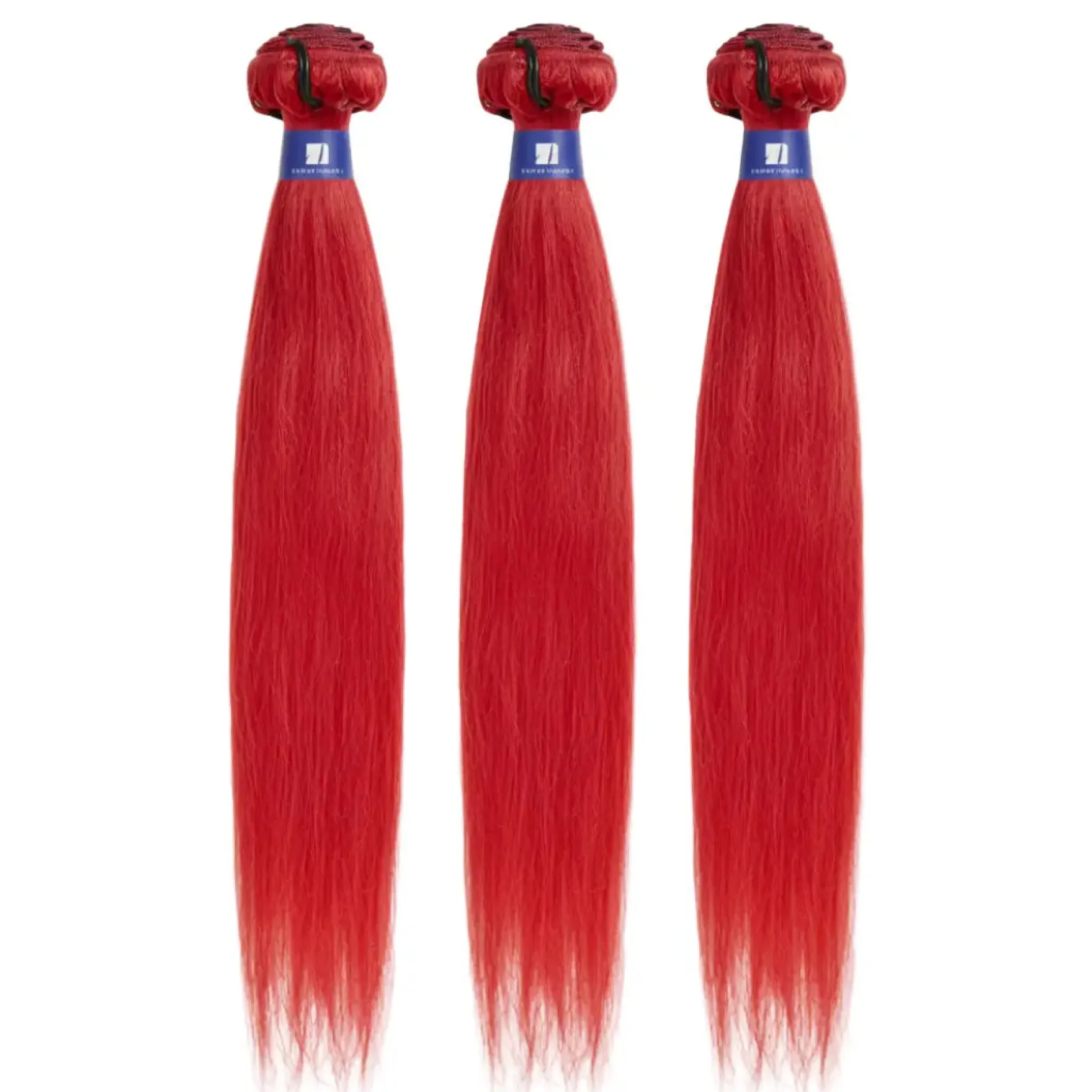 Sensationnel Pre-Stretched 24" Braiding Hair Red