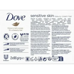 Sensitive Beauty Cream Bar 4-Pack