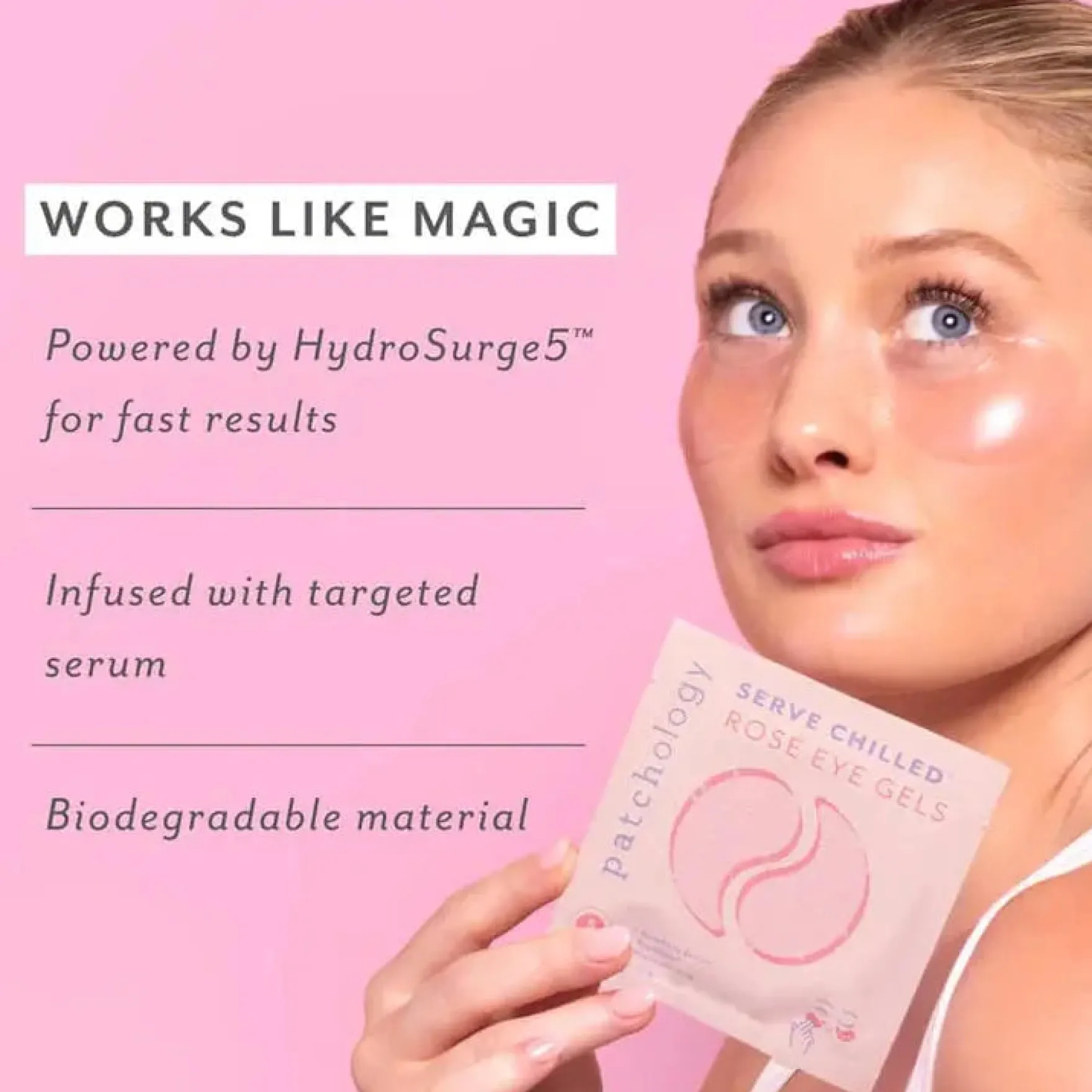 Serve Chilled Rose Eye Gels Single