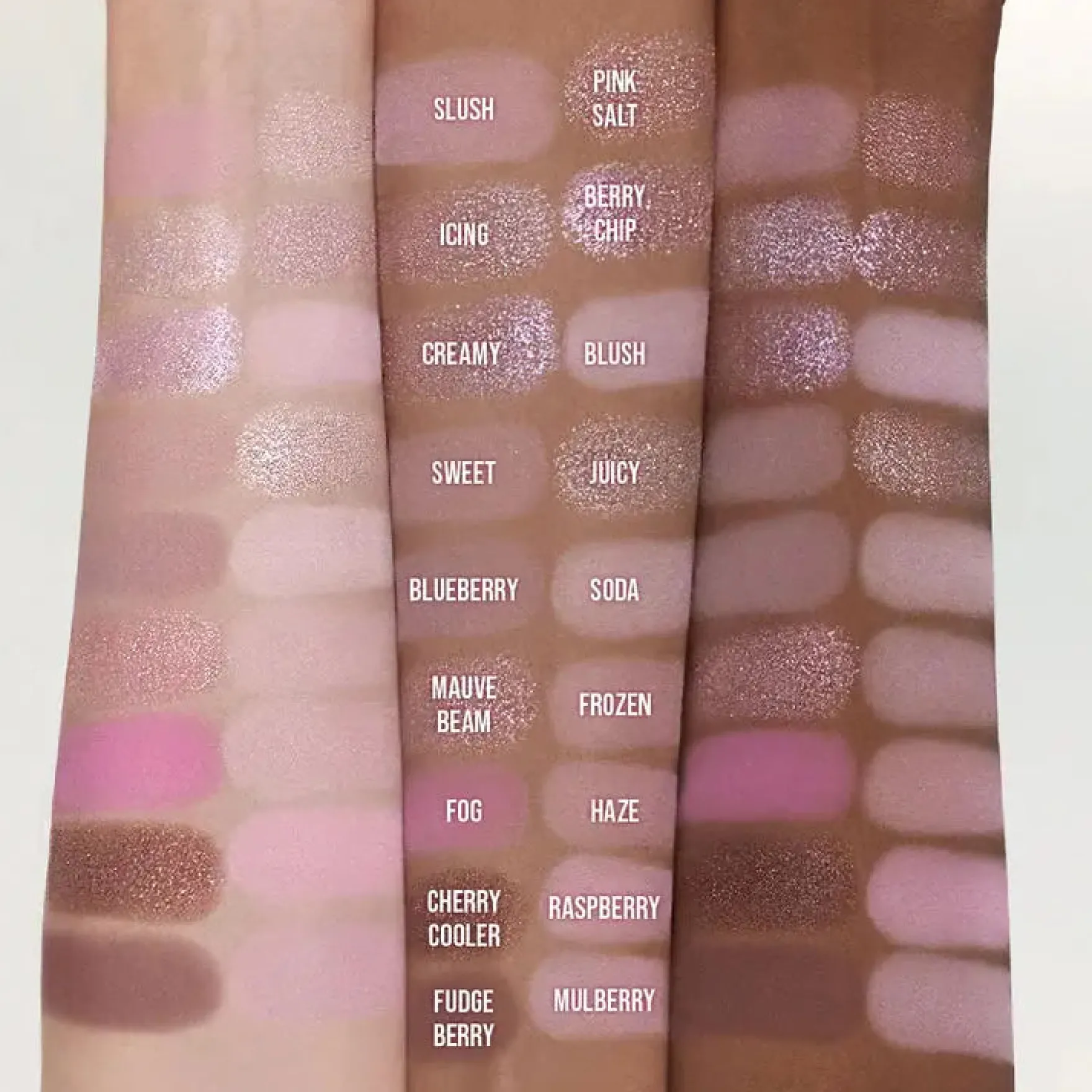 Shadow Palette Berry Smoothie Edition