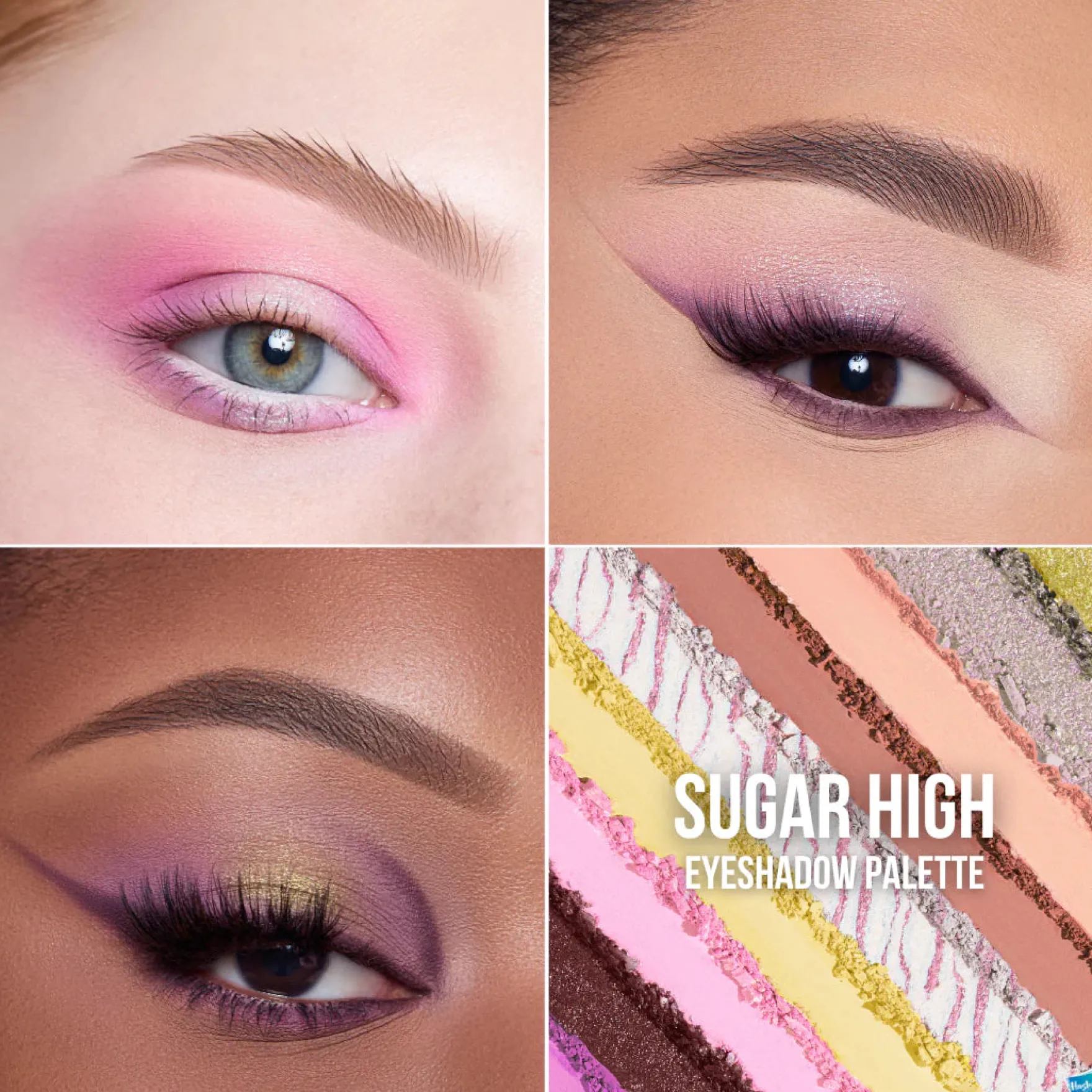 Shadow Palette & Brush Set Sugar High
