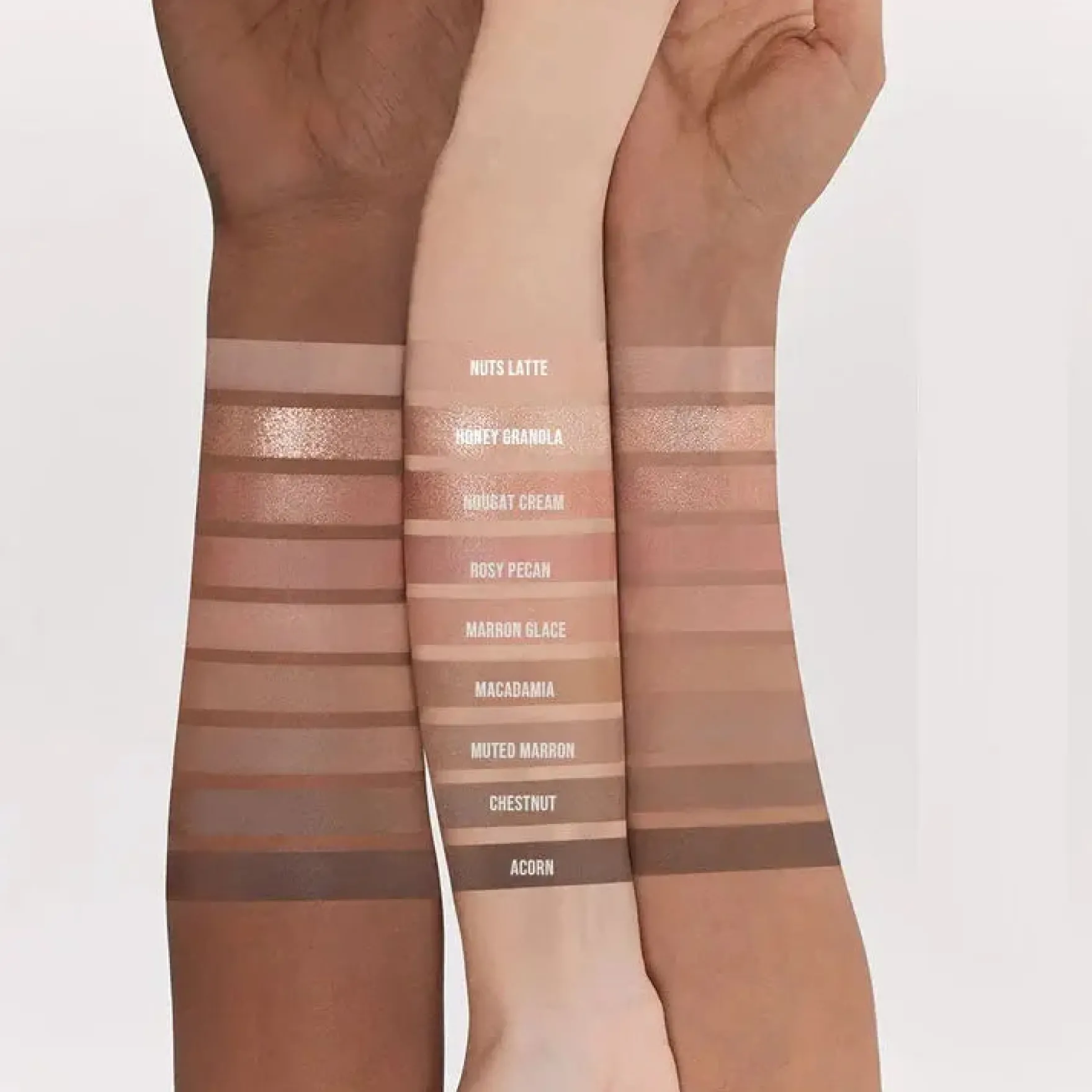 Shadow Palette Muted Nuts Collection