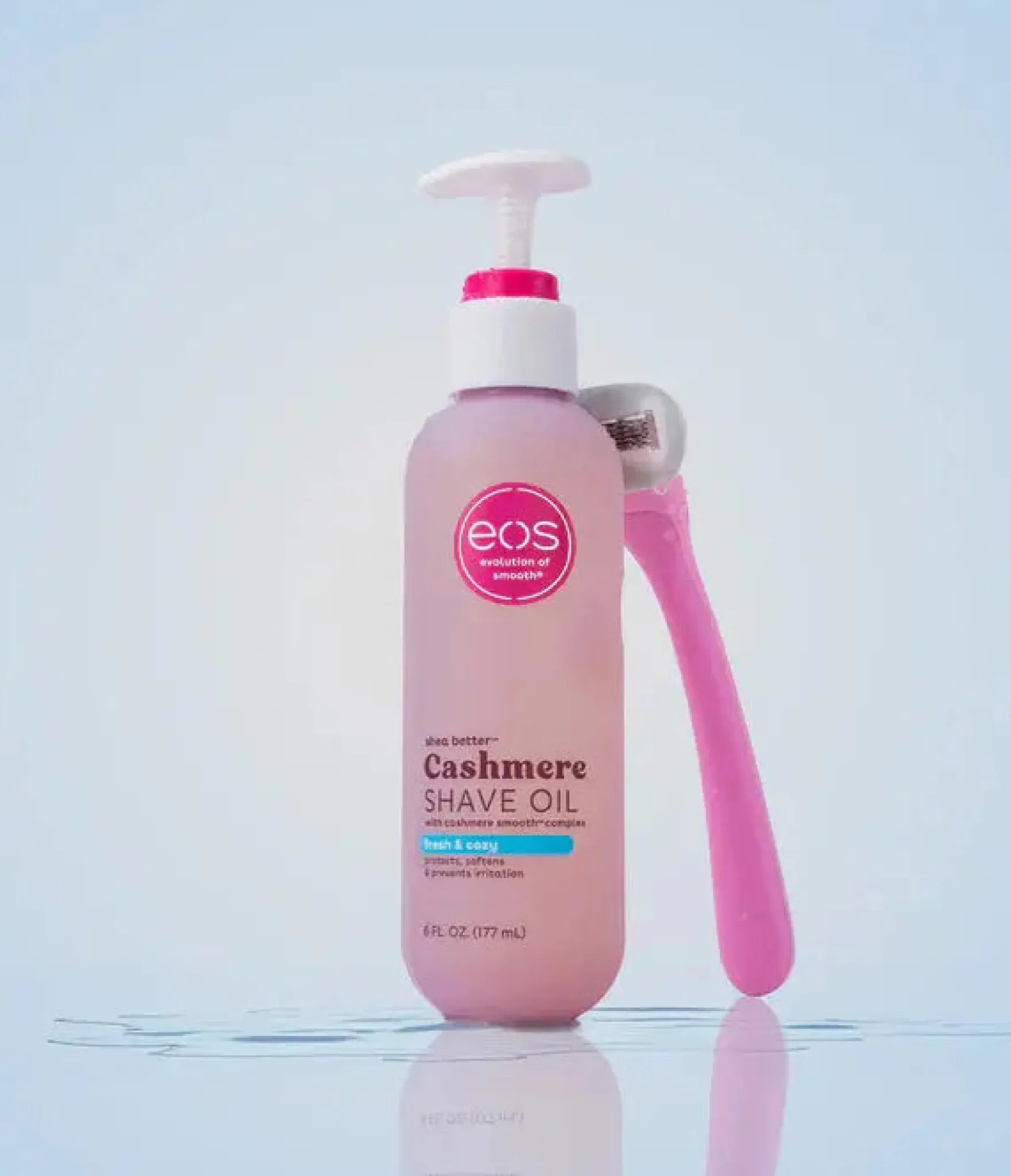 Shea Better Cashmere Shave Oil Fresh & Cozy