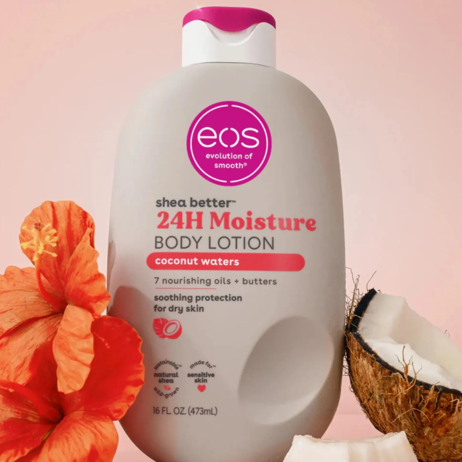 Shea Better Body Lotion Coconut Water Flip Cap