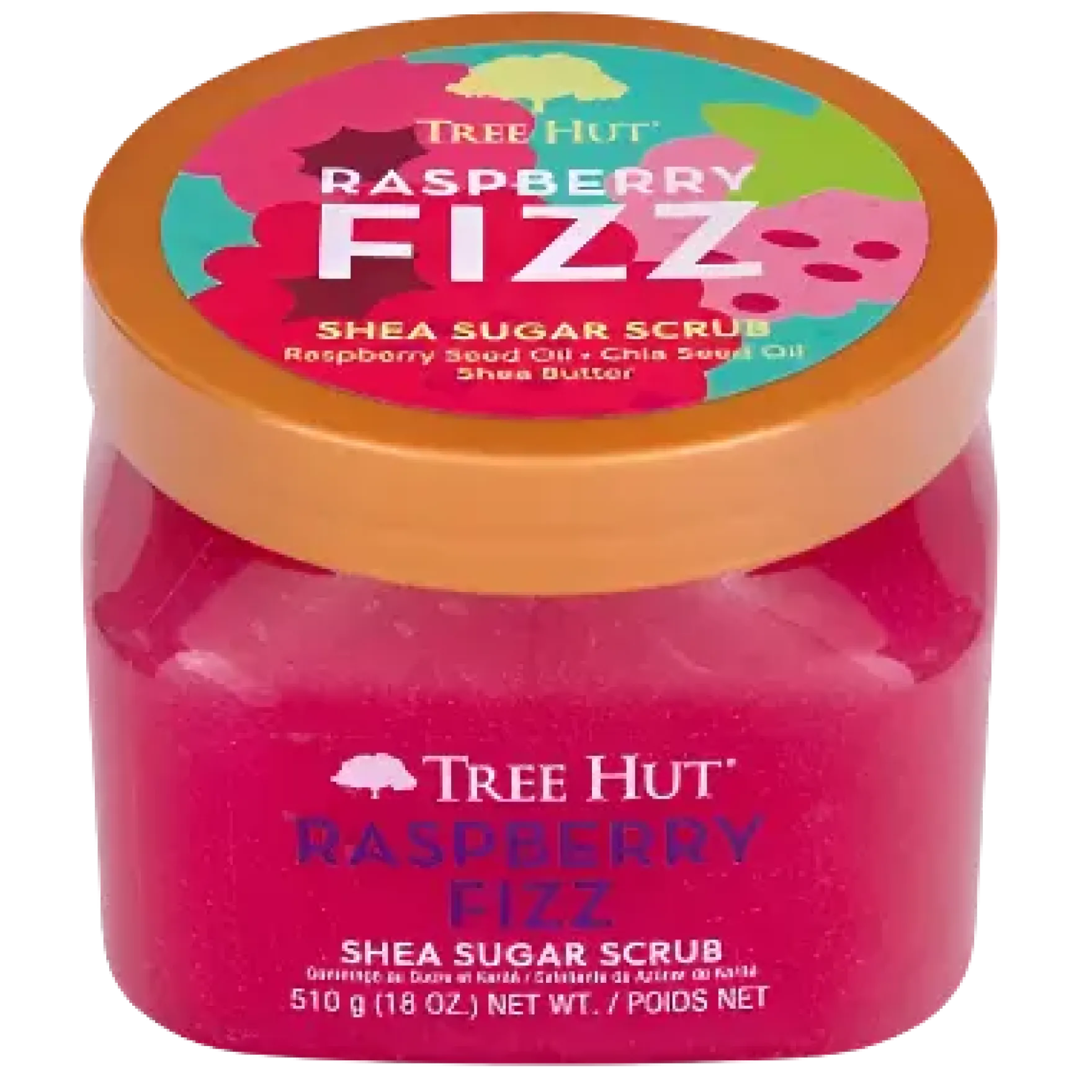 Shea Sugar Scrub Raspberry Fizz