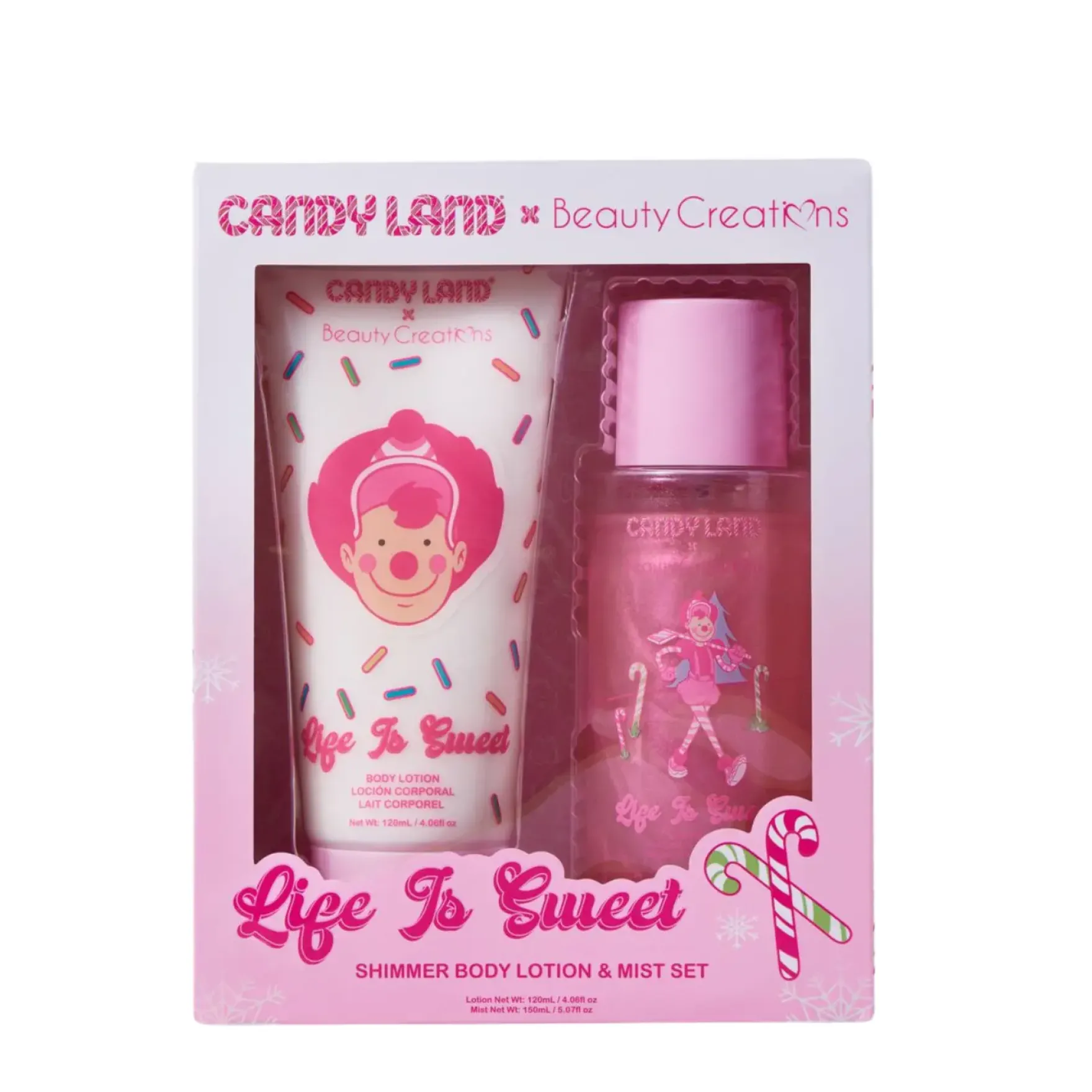 Shimmer Body Lotion & Mist Set Life Is Sweet